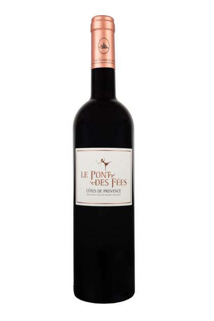 Bouteille Pont des Fées Rouge, vin AOP Côtes de Provence